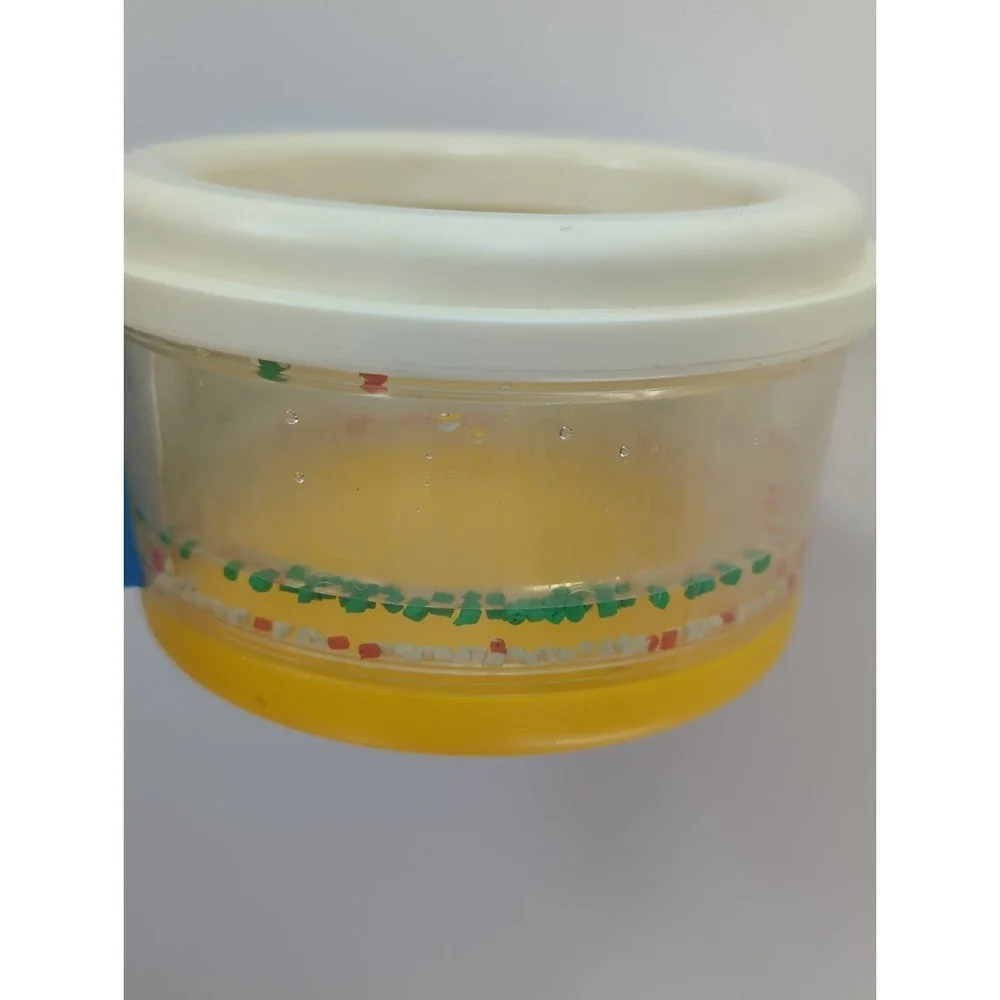 Fisher Vintage Price Fun With Food alphabet soup pot set salt pepper READ USED